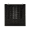 Mondeer 8/12 pcs Stackable Shoe Organiser Boxes Shoe Cabinet Transparent/Black