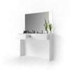 Azure Dressing Table Vanity Desk White High-gloss + mirror
