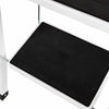 2 Step Ladder With Safety Anti-Slip Rubber Mat Tread Folding Iron Frame DIY