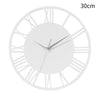DIY 30CM Large Wall Clock Roman Numerals Silent Clocks Kitchen Wall Decor Clocks