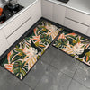 2PCS Kitchen Floor Carpet Area Rug Non-Slip Bathroom Absorbent Door Pad
