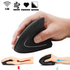 2.4GHz Wireless Ergonomic Design Vertical Optical Mouse Mice for Laptop Computer
