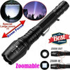 T6 Led 5 Modes Torch Outdoor Camping Flashlight Lamp+Battery+U