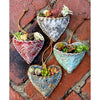 Heart Shaped Flower Pot Planting Pocket Succulent Flower Pot Garden Decoration