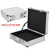 Large Hard Aluminium Flight Case Foam Lockable Tool Camera Gun Storage Carry Box