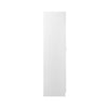 3 Door 3 Drawer Soft Close Wardrobe - Modern Bedroom Furniture Matte White UK