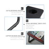 Laptop Table Folding Desk Stand Bed Tray Sofa Computer Study Portable Adjustable