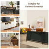 Industrial Console Table Accent Dressing Table Sofa Side Display Desk W/2 Drawer