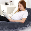 120CM Sizes Maternity Pregnancy Pillow Support U shaped pillow cotton+velvet