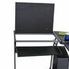 Executive Gaming Computer Desk w/ Keyboard Writing Table Home Office Workstation