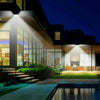 Super Bright 288 LED Solar PIR Motion Sensor Wall Security Light Outdoor Garden