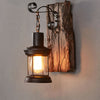 Retro Vintage Industrial Wall Light Loft Rustic Lantern Sconce Wall Lamp Fixture