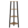 4 Tier Corner Shelf Ladder Shelving Unit Display Bookshelf Bookcase Storage Rack