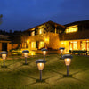 4Pack Solar Powered Garden Lights Outdoor Path Lanterns LED Stake Lamps Pathway