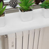 New Round Radiator Shelves Shelf 60cm/90cm MDF Included Brackets corners UK