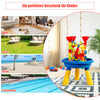 2-in-1 Sand and Water Activity Table Toy Set Children Kids Indoor Outdoor Play