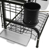 2&3 Tier Stainless Steel Kitchen Rack Drying Drain Holders Plate Dish Shelf