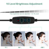 LED Ring Fill Light Stand Tripod Dimmable Lighting Youtube TIKTOK Live Lamp