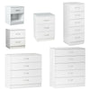 Modern Chest of Drawers Bedside Cabinet Nightstand 1 2 3 4 5 Drawer Bedroom