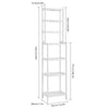 7 Tiers Storage Shelves Free Standing Shelving Unit Adjustable Display Rack