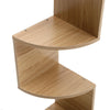 3/5 Tier Wood Floating Shelf Corner Wall Mounted Storage Display Shelf Bookcase