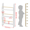 Kids Bookshelf Children Wall-mounted Bookcase Storage Unit Display Shelving Rack