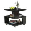 2 Tier Coffee Tea End Table Side Sofa Night Stand For Living Room Furniture ~UK