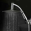 2020 Large High Pressure Rainfall Shower Head Hose Set Chrome Bath Water Saving