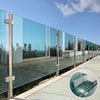 10mm Toughened Glass Clear Glass Balustrade Panels for Decking Balcony Stairs
