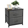 Fabric Chest of Drawers Cabinet Storage Unit Bedside Table Nightstand Lamp Desk