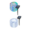 5M LED Rope Strip Tube String Fairy Solar Power Garden Party Outdoor Light