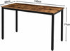 HOOBRO Dining Table Rectangular Kitchen Table 120 cm x 60 cm Dining Room