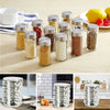 Rotating Spice Herb Jar Rack 16 Bottles Storage Holder Stand Stainless Steel
