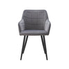 2 Pcs Dining Chairs Armchair PU / Velvet Kitchen Dining Room Restaurant Office