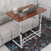 80cm Adjustable Height Rolling Laptop PC Desk Computer Desk Table Sofa Bed Tray