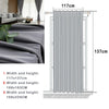 Blackout Eyelet Curtains Black Out Thermal Ring Top Ready Made Curtain Pair UK