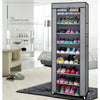 10 Tier Shoe Rack Cabinet Closet Storage Organiser Stand Shelf Dustproof Holders