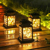 Waterproof LED Solar Powered Hanging Lantern Lights Outdoor Garden Table Lamp