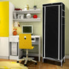 Shoe Rack 10 Tier Cabinet Storage Organiser Stand Shelf 27 Pairs Dustproof Black