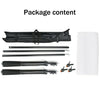 Adjustable Photo Backdrop Support Stand Kit Studio Background White Screen + Bag