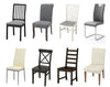 Velvet Dining Chair Seats Covers Large Size Stretch Plush Slipcovers Protectors