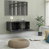 Modern Small TV Unit Cabinet Stand Coffee Table 2 doors coffee table tv stereo
