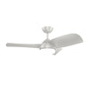 42" Ceiling Fan With Dimmable LED Light 3 Blades Remote Control 6 Speed Silver