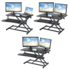 Standing Desk Converter 2-Tier Stand up Desk Riser 36" Adjustable Height