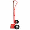 NEW! 600lb Industrial Heavy Duty Hand Trolley Sack Truck Barrow (Red)