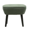 Fabric Upholstered Bedroom Dressing Table Stool Vanity Chair Pouffe Footstool