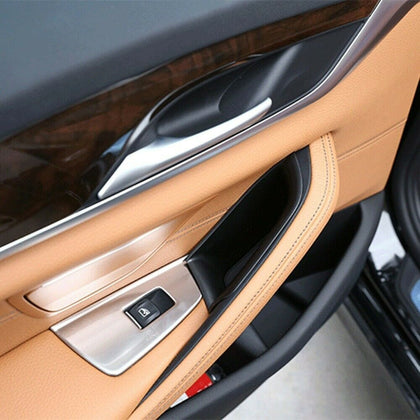 1 Pair Front Door Armrest Storage Box Holder for BMW 5 Series G30 530I 2017-2019