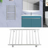 100W Bathroom Wall Electric Ladder Heated 10 Bars Towel Rail Warmer Radiator