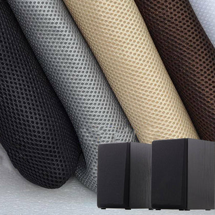 1.4mx0.5m Stereo Speaker Grill Cloth Gille Fabric Speaker Radio Mesh Cloth UK