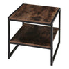 Console Table Computer Desk Storage Shelf for Coffee Laptop Industrial Hall Home